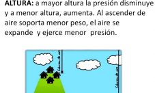 ¿Dónde hay más presión atmosférica, en el mar o la montaña?