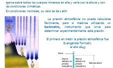 ¿Qué es presión atmosférica en física?