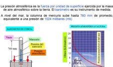 ¿Qué es presión atmosférica en química?
